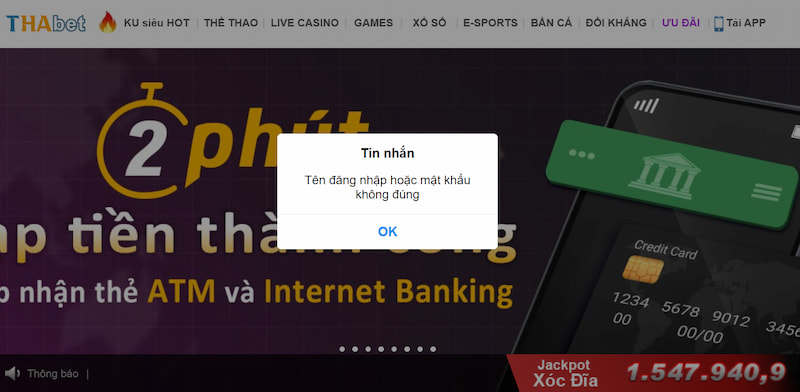 Thabet đăng nhập: Hướng dẫn đăng nhập đơn giản 2026 3 Tại sao trình Thabet đăng nhập bị lỗi