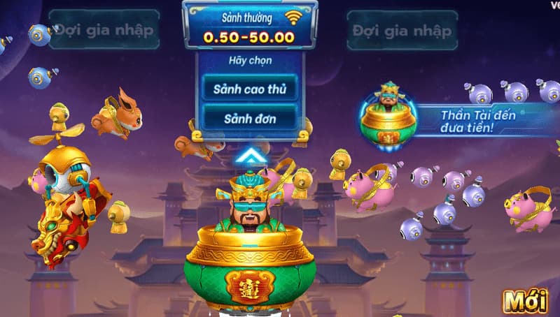 Bắn cá tiểu tiên cá Thabet: Game săn cá huyền ảo 2026 5 Các phòng chơi hấp dẫn tại game tiểu tiên cá